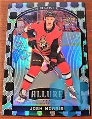 2020-21 Upper Deck Allure Rookie NHL Shield Josh Norris #78